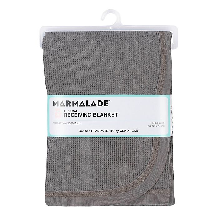 slide 2 of 3, Marmalade Thermal Receiving Blanket - Grey, 1 ct