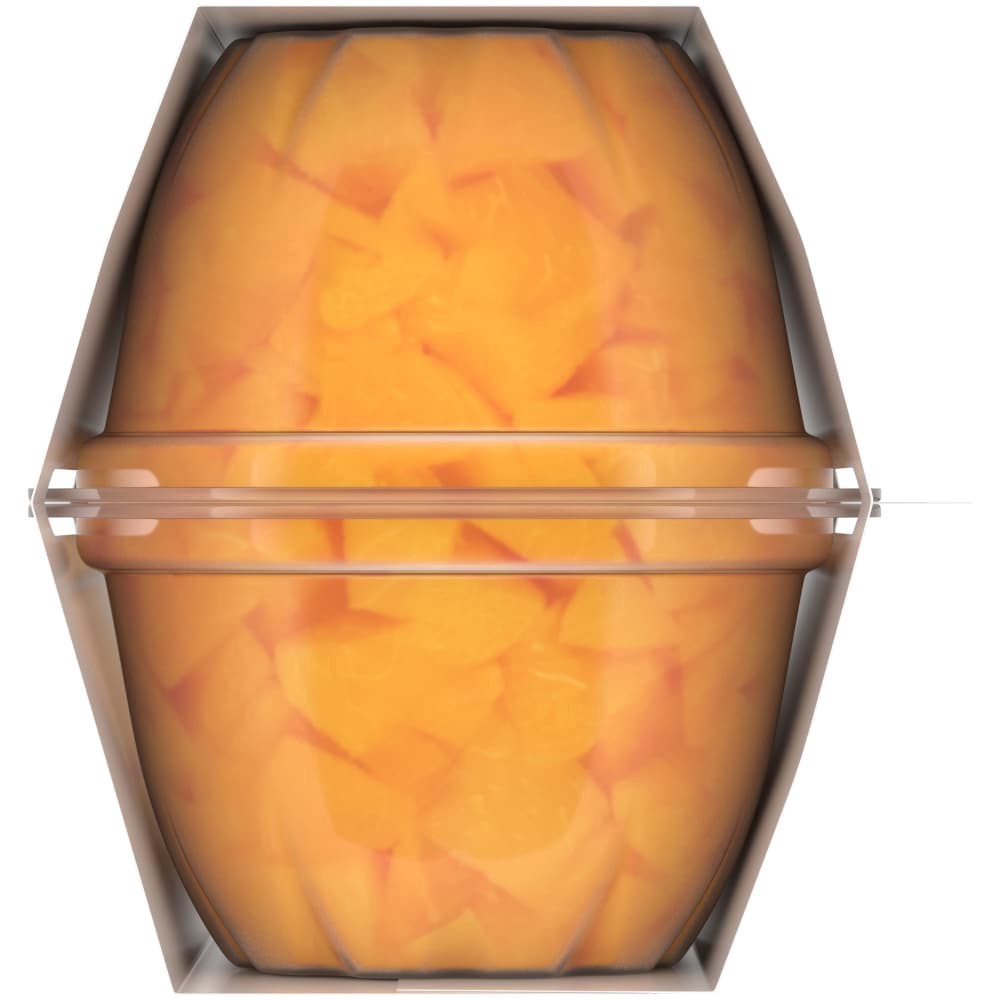 slide 2 of 3, Kroger 100% Diced Peaches 4 Count, 16 oz