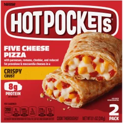 Hot Pockets Five Cheese Pizza Crispy Crust Frozen Snacks