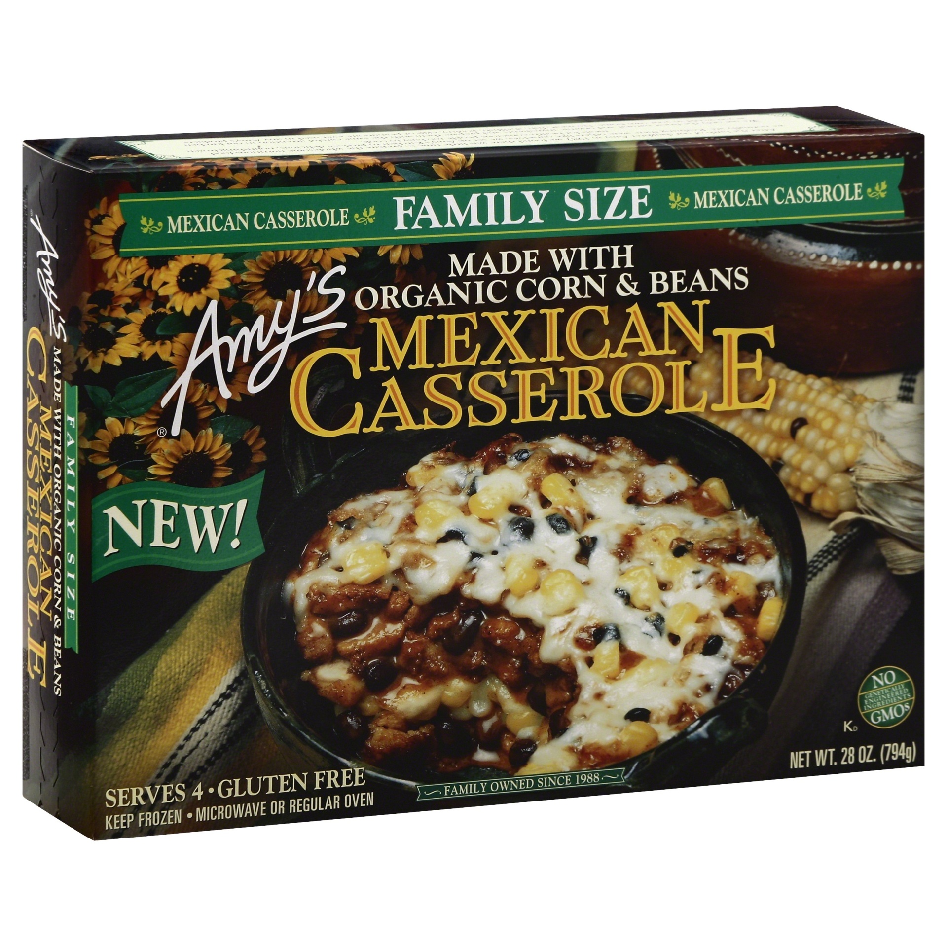 slide 1 of 1, Amy's Mexican Casserole Bowl, 28 oz