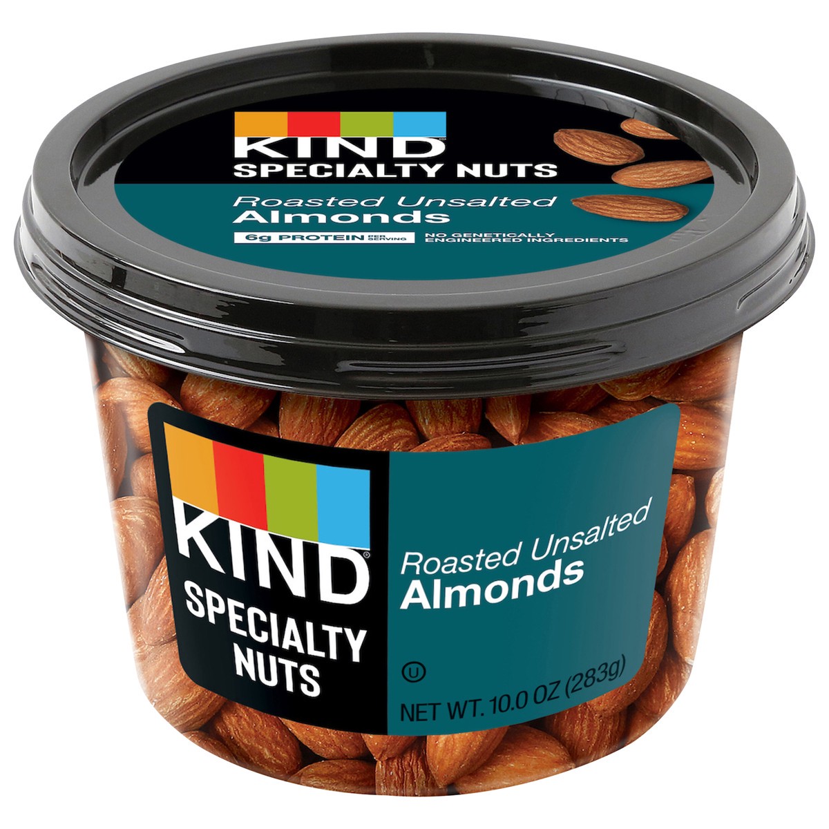 slide 1 of 4, KIND Roasted Unsalted Almonds, 10.0 OZ, 10 oz