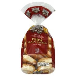 First Street Mini Bagels
