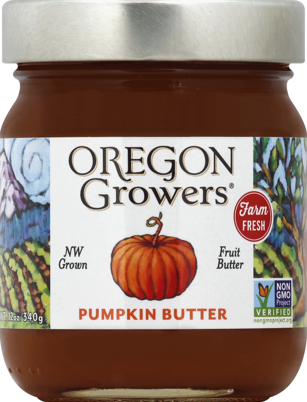 slide 1 of 1, Oregon Growers Pumpkin Butter, 12 oz