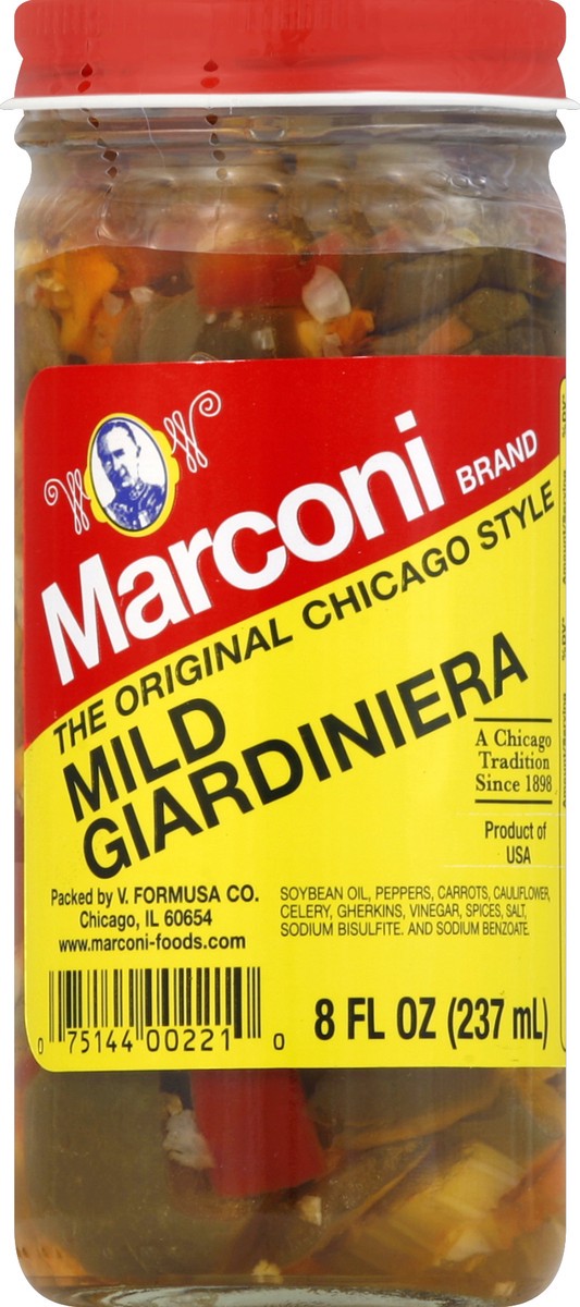 slide 1 of 2, Marconi Giardiniera 8 oz, 8 oz