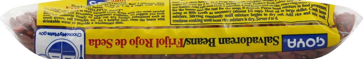 slide 3 of 6, Goya Salvadorean Beans, 24 oz