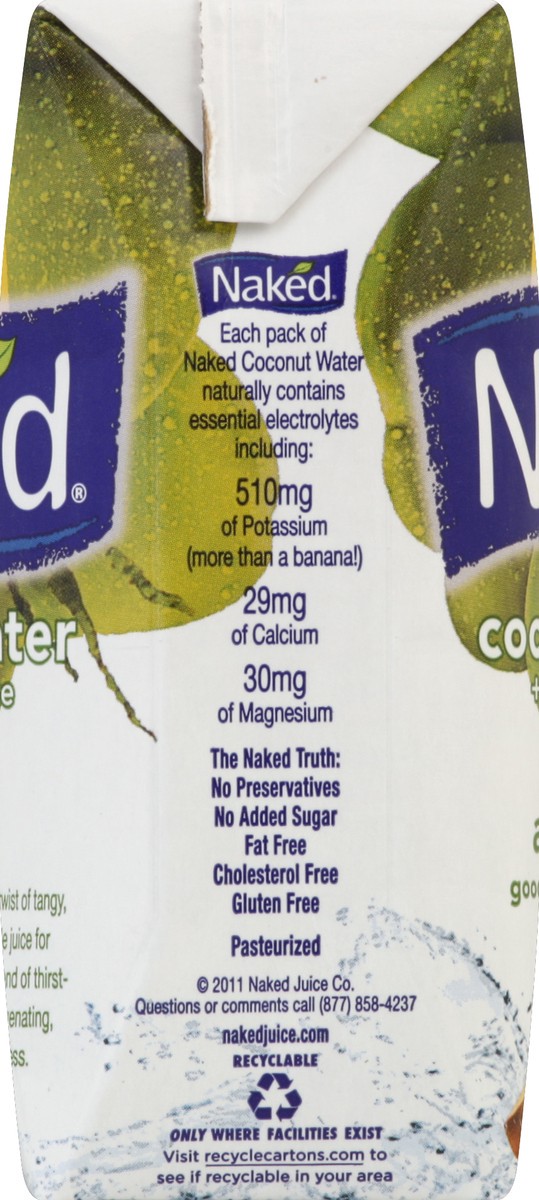 slide 3 of 4, Naked Juice Coconut Water & Pineapple, 11.2 oz
