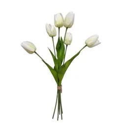 Haven + Key White Tulip Faux Botanical Bundle