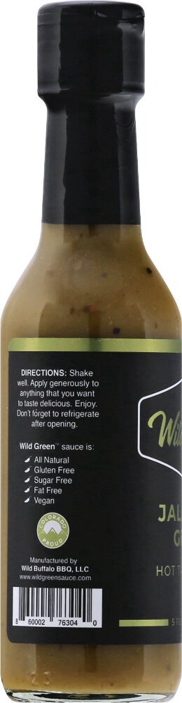 slide 4 of 4, Wild Green Jalapeno Green Hot Table Sauce - 5 fl oz, 5 fl oz