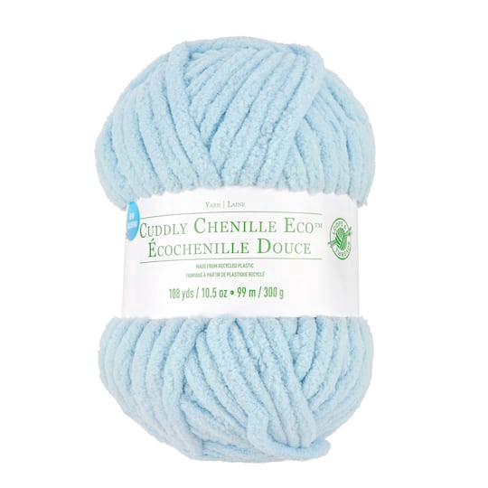 slide 1 of 2, Cuddly Chenille Eco Yarn By Loops & Threads, 108 yd