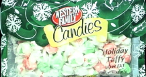 slide 1 of 1, Western Family Christmas Taffy, 15 oz