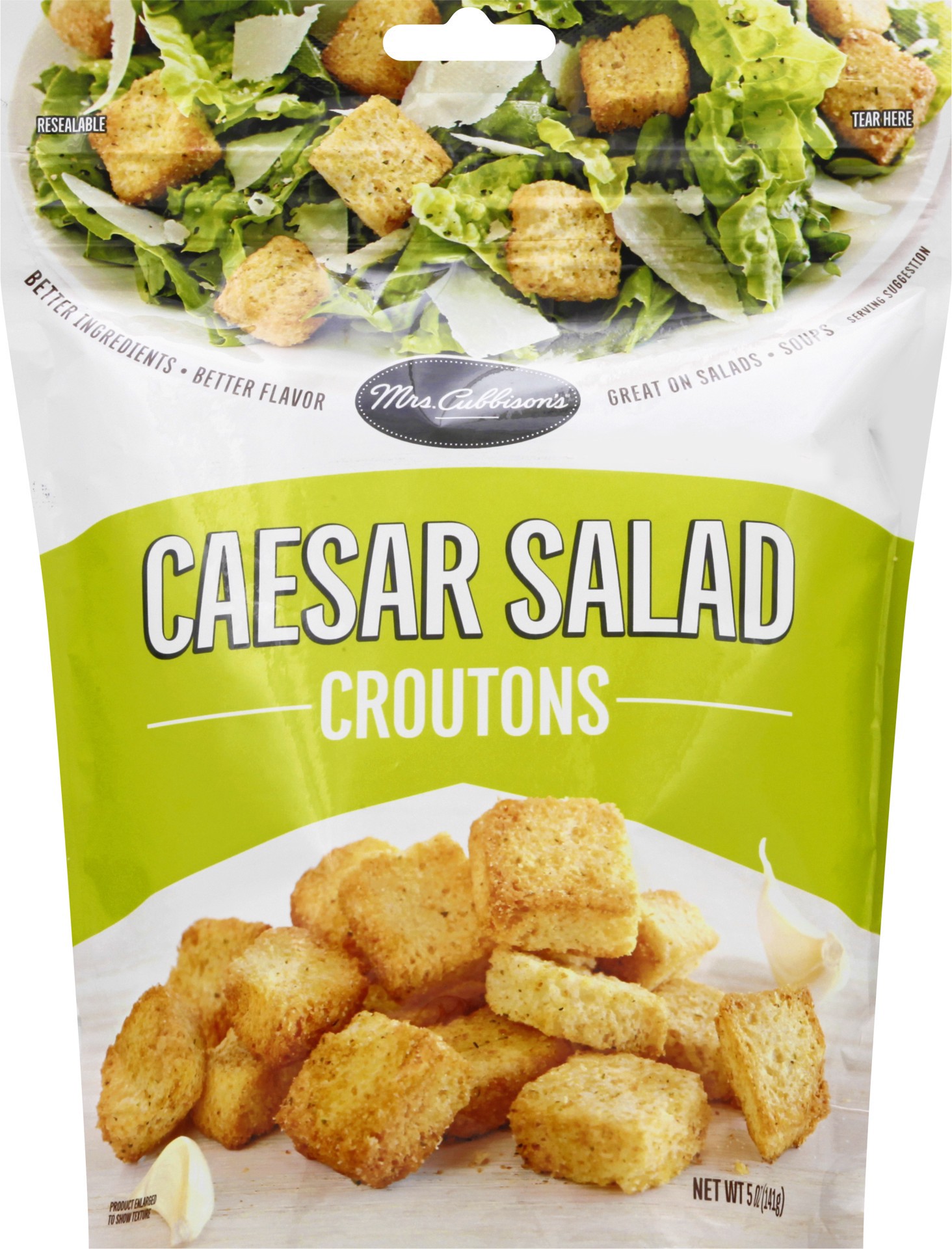 slide 1 of 3, Mrs. Cubbison's Caesar Salad Croutons 5 oz, 5 oz