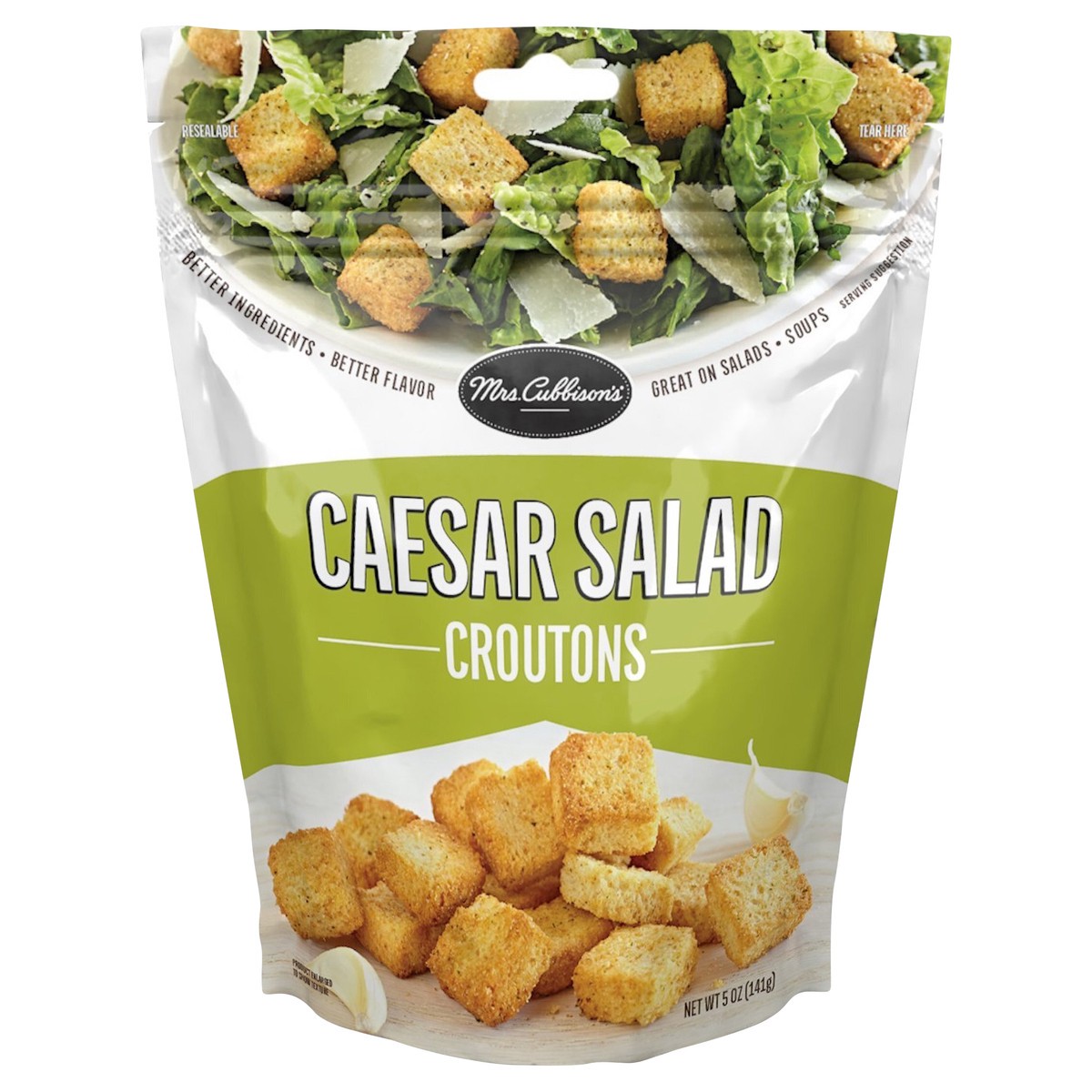 slide 1 of 3, Mrs. Cubbison's 5 oz. Caesar Salad Croutons, Bag, 5 oz
