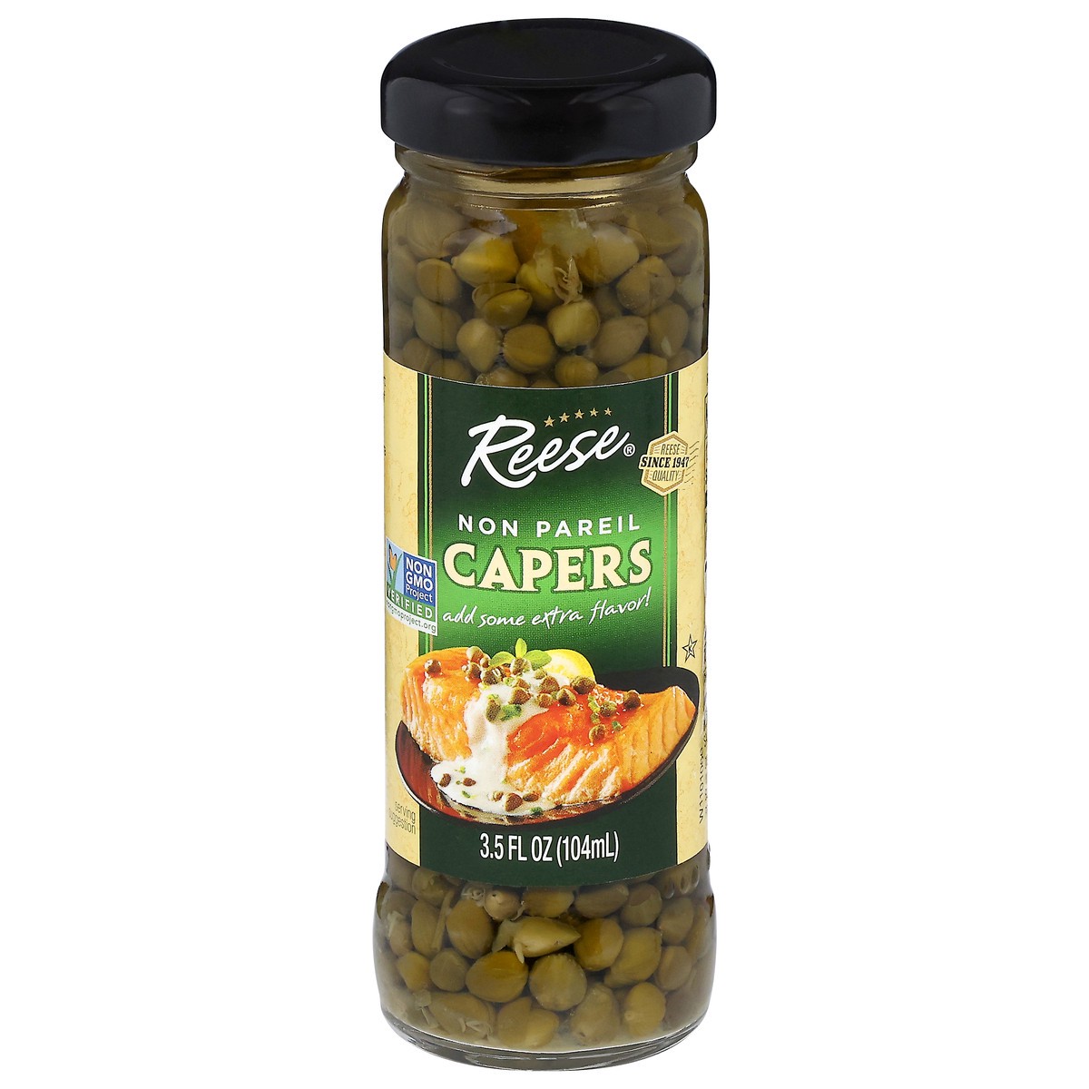 slide 1 of 1, Reese Non Pareil Capers 3.5 fl oz, 3.5 fl oz