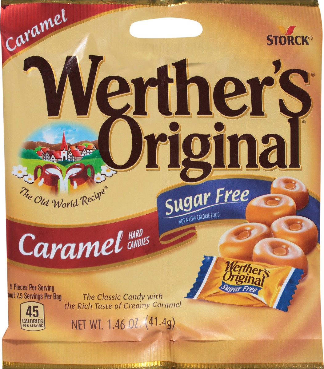 slide 9 of 9, Werther's Original Sugar Free Caramel Hard Candies 1.46 oz, 1.46 oz