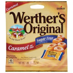 Werther's Original Sugar Free Caramel Hard Candies 1.46 oz