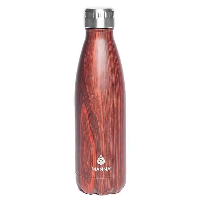 slide 1 of 1, Manna Organics Vogue Water Bottle - Mahogany, 17 oz