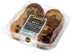 The Worthy Crumb Double Chocolate & Chocolate Chip Duo Cookies