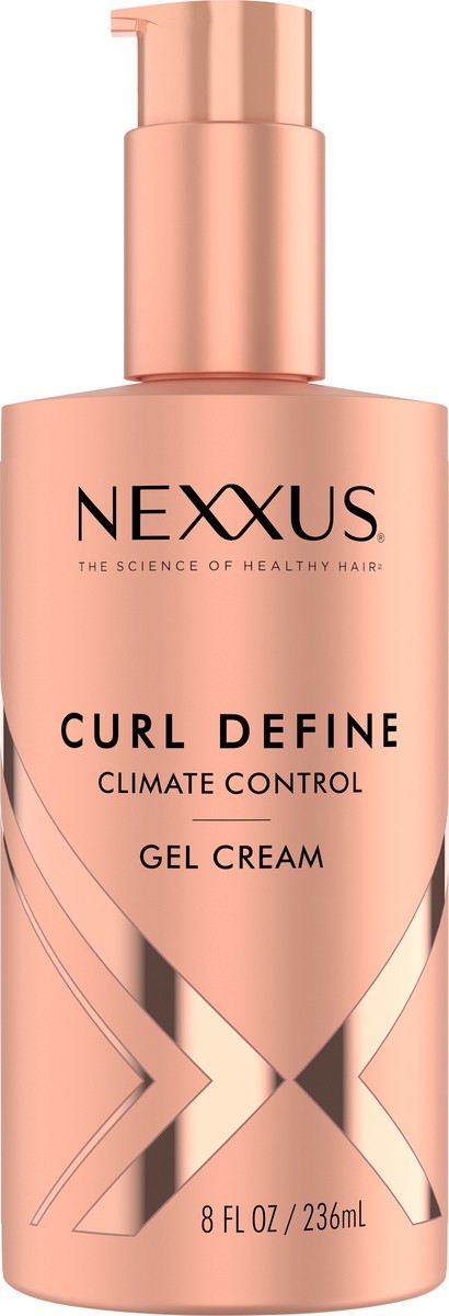 slide 3 of 6, Nexxus Climate Control Gel Cream Curl Define for Cashmere Curls, with StyleProtect Technology 8 oz, 8 fl oz