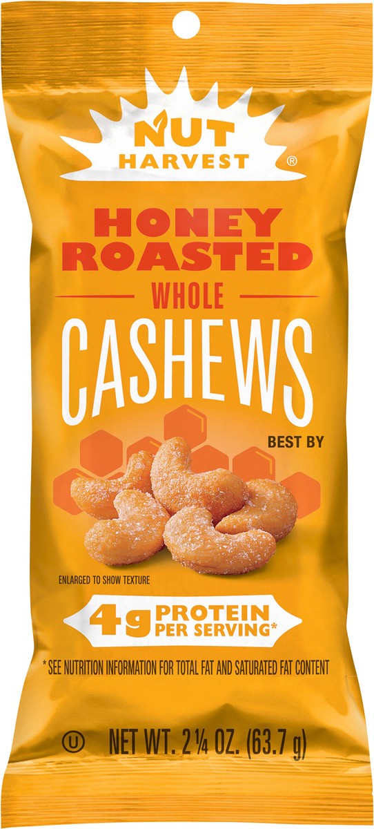 slide 4 of 4, Nut Harvest Cashews, 2.25 oz