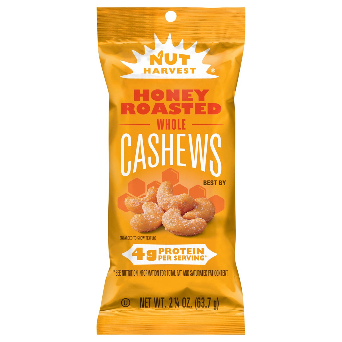 slide 1 of 4, Nut Harvest Cashews, 2.25 oz