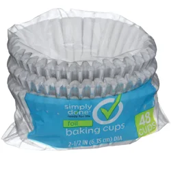 Simply Done Baking Cups Foil