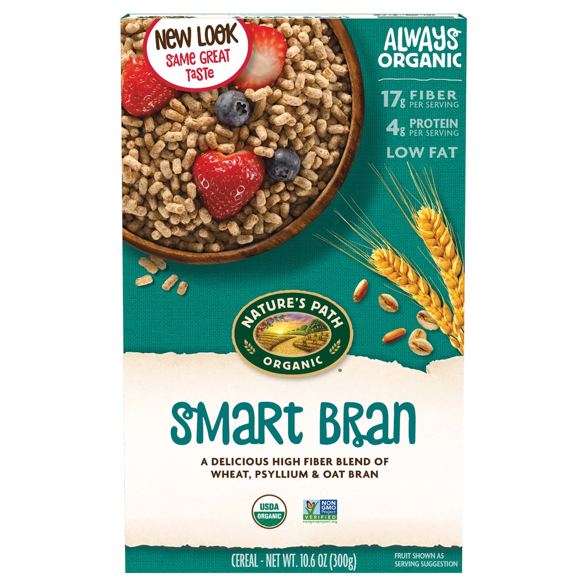 slide 2 of 6, Nature's Path Organic Smart Bran Cereal 10.6 oz, 10.6 oz