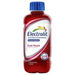 Electrolit Premium Hydration Fruit Punch Flavored Electrolyte Beverage, 21 fl oz bottle