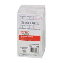 Gordon Choice One Part Guest Checks