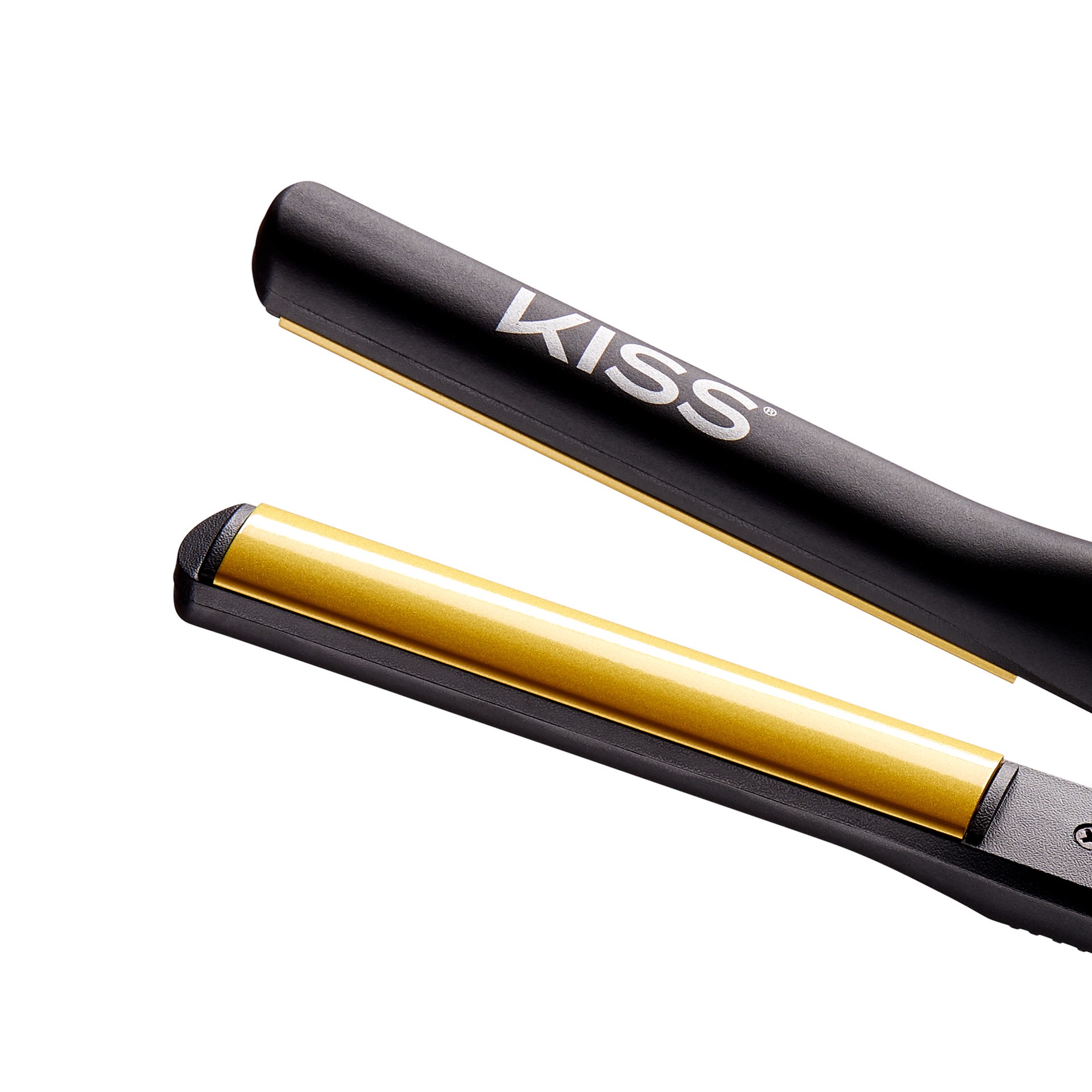 slide 2 of 5, KISS Red Professional .5" Tourmaline Ceramic Flat Iron Hair Straightener, Black, 1 ct