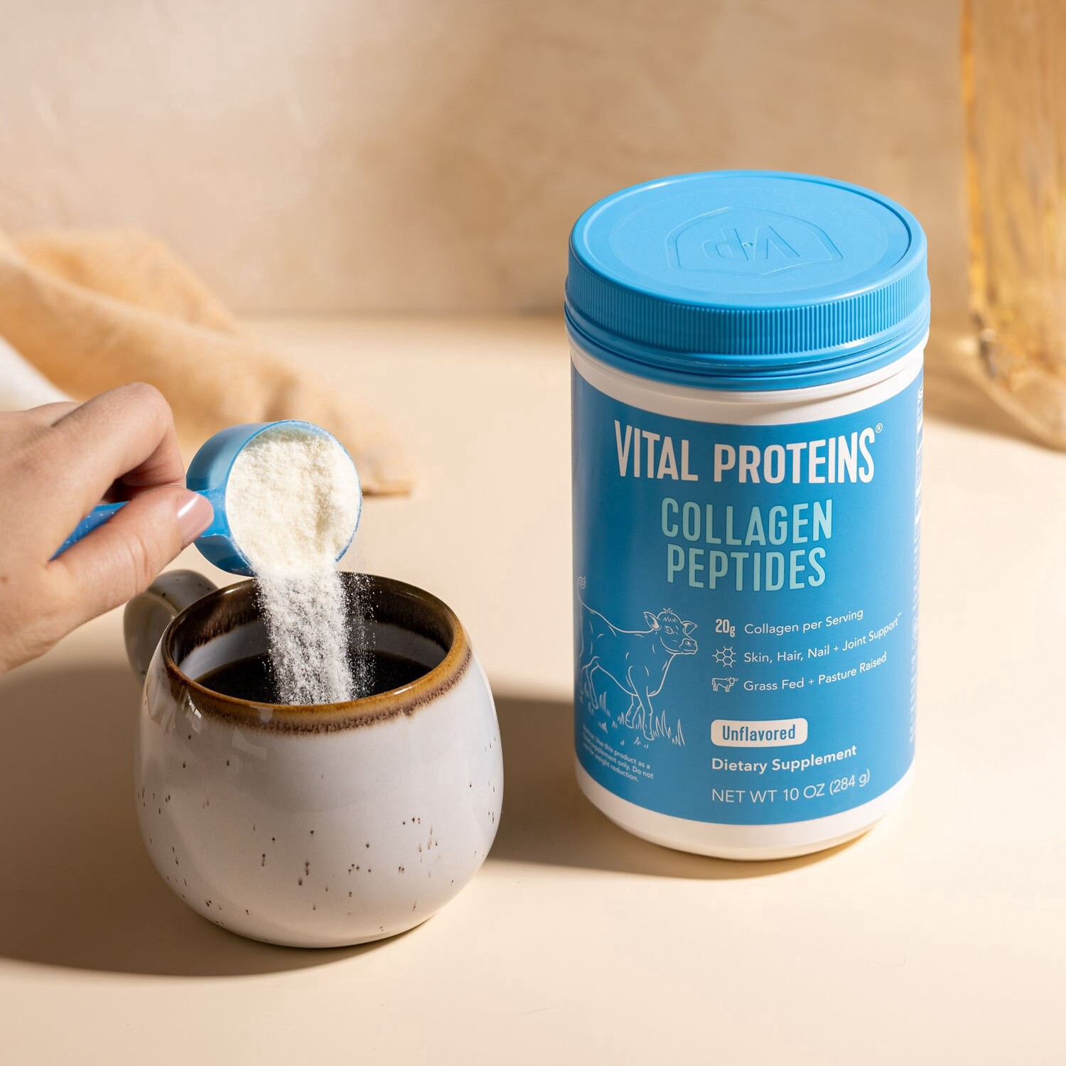 slide 2 of 5, Vp Collagen Peptides, 10 oz