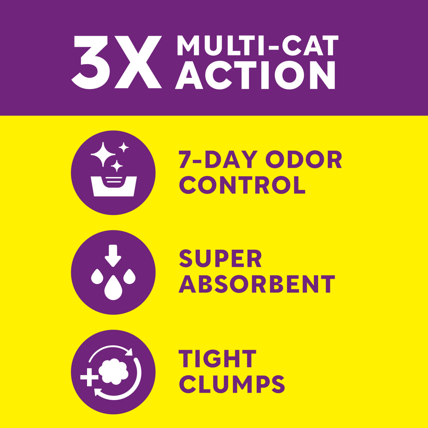 slide 4 of 6, Scoop Away Multi-Cat Clumping Cat Litter, Scented, 38 lb
