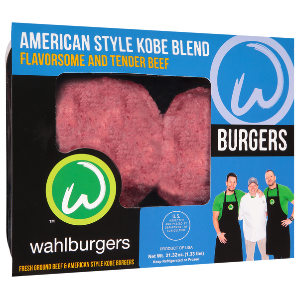 Wahlburgers Wagyu Beef Patties 1.33 lb Shipt