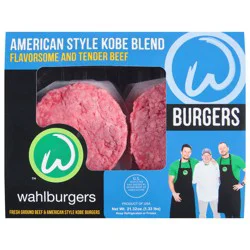 Wahlburgers American Style Kobe Beef Blend Burgers 21.32 oz