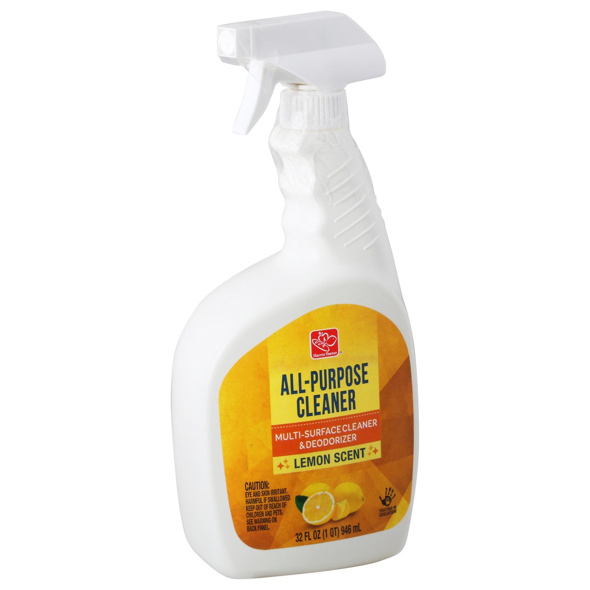 slide 3 of 9, Harris Teeter All Purpose Lemon Cleaner, 1 ct