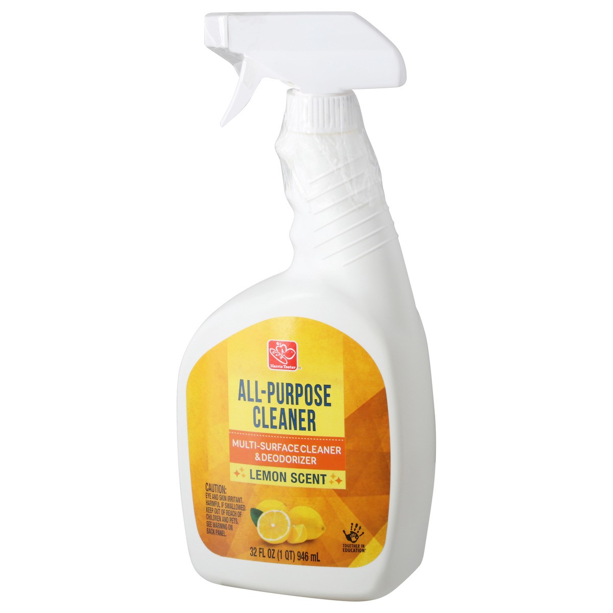 slide 6 of 9, Harris Teeter All Purpose Lemon Cleaner, 1 ct