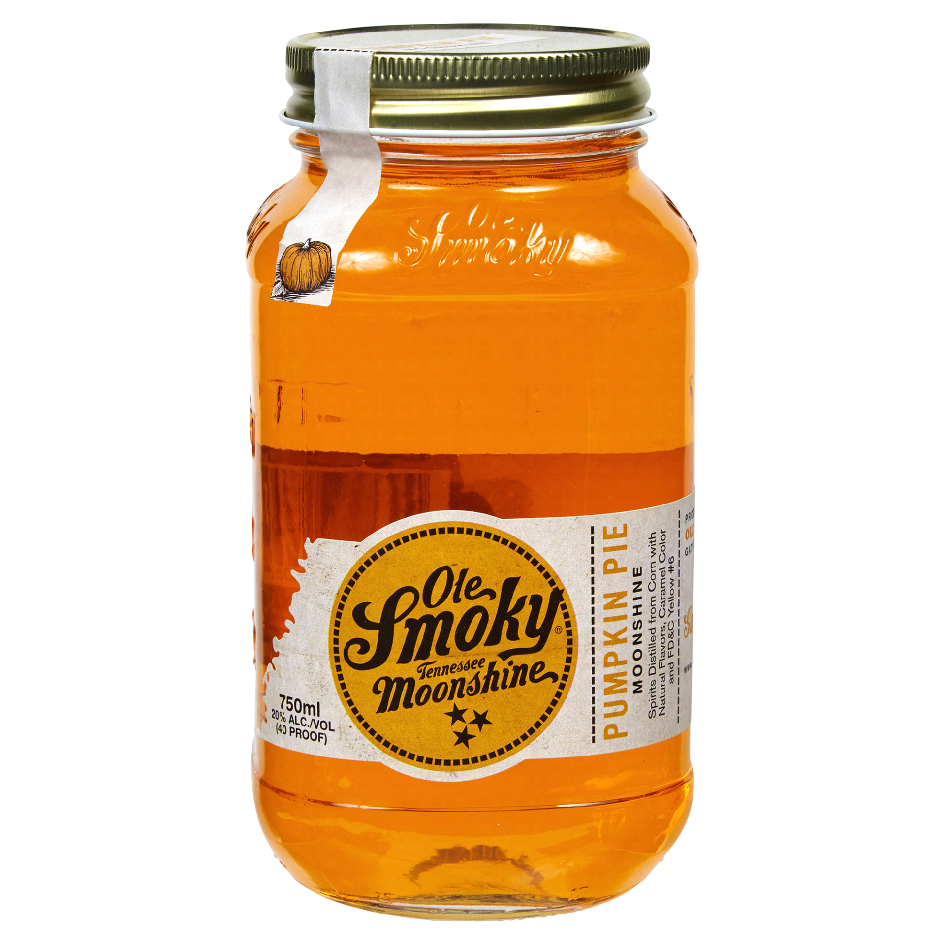 slide 1 of 1, Ole Smoky Moonshine Ole Smoky Moon Pumpkin Pie, 750 ml