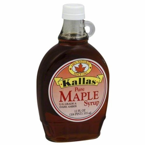 slide 1 of 1, Kallas Pure Maple Syrup, 12 fl oz