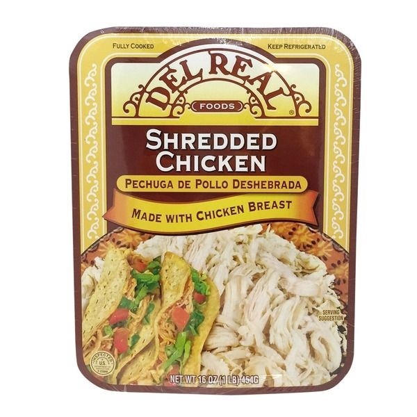 slide 1 of 5, Del Real Foods Pollo Deshebrado 15 oz, 15 oz