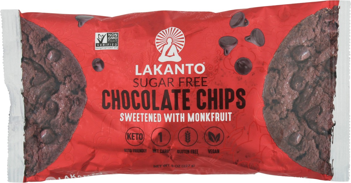 slide 1 of 13, Lakanto Sugar Free Chocolate Chips 8 oz, 8 oz
