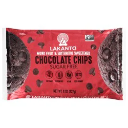 Lakanto Sugar-Free Chocolate Chips 8 oz