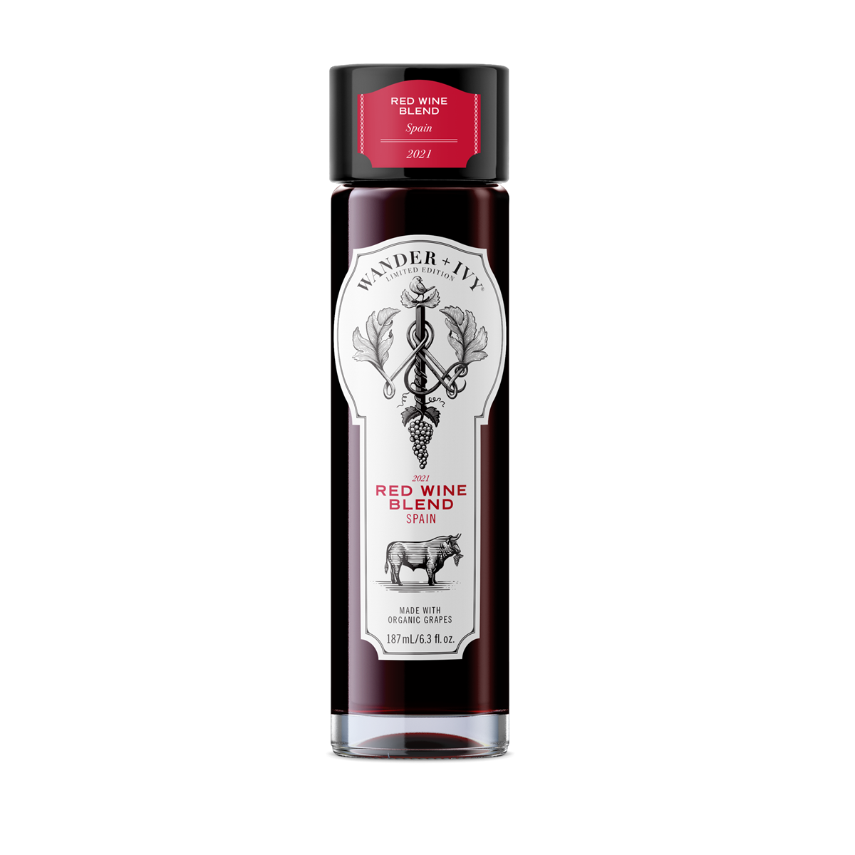 slide 1 of 1, Wander Ivy Red, 187 ml