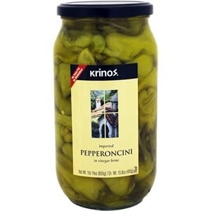 slide 1 of 1, Krinos Peppers - Pepperoncini, 32 oz