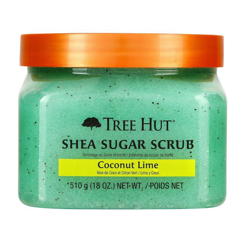 slide 1 of 6, Tree Hut Coconut Lime Shea Sugar Body Scrub - 18oz, 18 oz