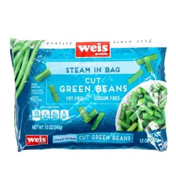 Weis Quality Steamed Cut Green Beans