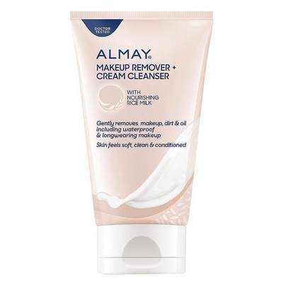 slide 1 of 1, Almay Makeup Remover + Cream Cleanser, 4.5 fl oz