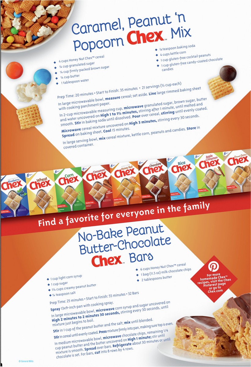 slide 5 of 9, Chex Honey Nut Chex Cereal, Gluten Free, 12.5 oz