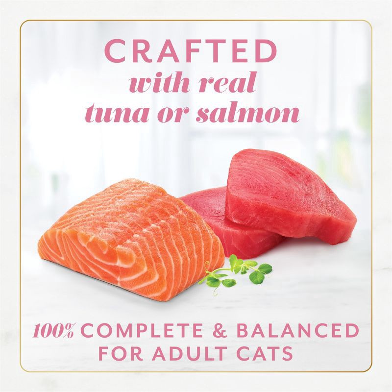 slide 4 of 4, Fancy Feast Gems Pate Cat Food Mousse Salmon or Tuna and a Halo of Savory Gravy Wet Cat Food Variety Pack - (1) 8 ct. Boxes - (1) 8 ct. Boxes, 16 ct