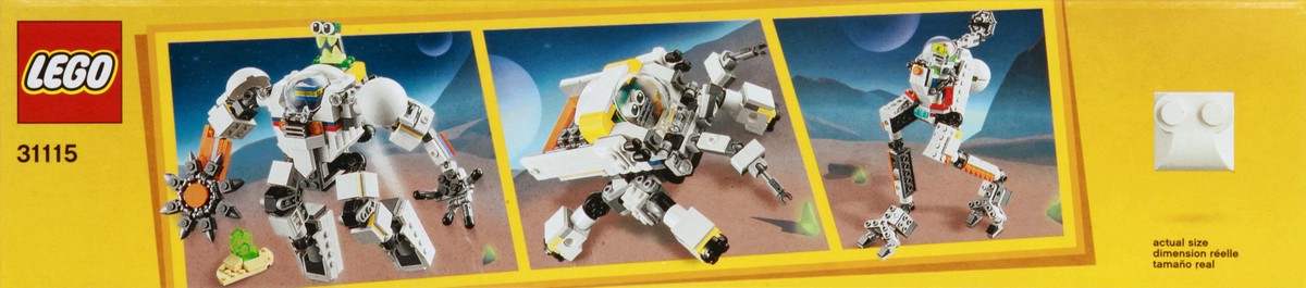 slide 9 of 9, Lego Creator 3-in-1 Space Mining Mech Playset, 1 ct