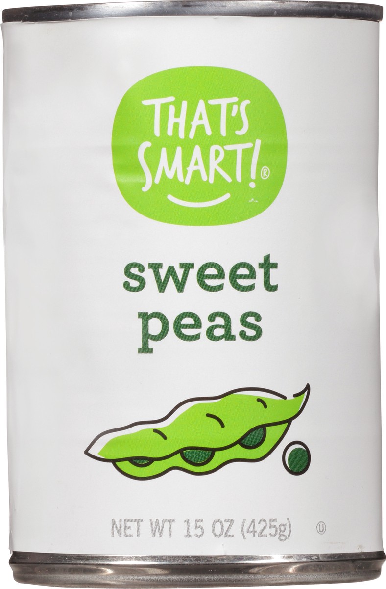 slide 8 of 9, That's Smart! Sweet Peas 15 oz, 15 oz