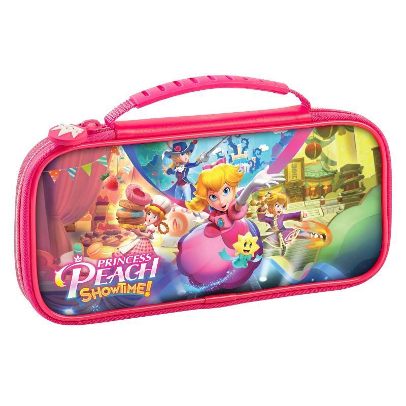 slide 3 of 7, RDS Industries Game Traveler Deluxe Travel Case for Nintendo Switch - Princess Peach Showtime, 1 ct